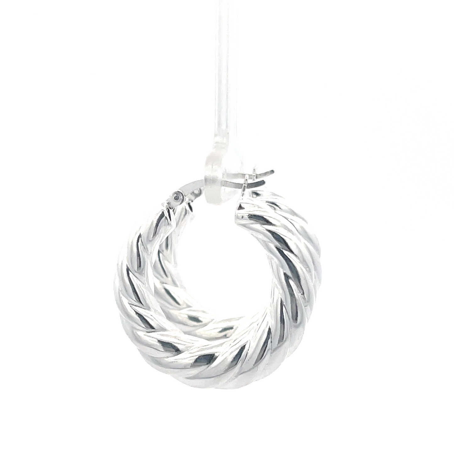 Creole hoop earrings
