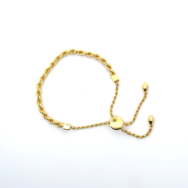 Gold Chain adjustable bracelet