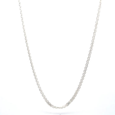 Daily Loop – Kabelketten-Halskette aus 925er Sterlingsilber