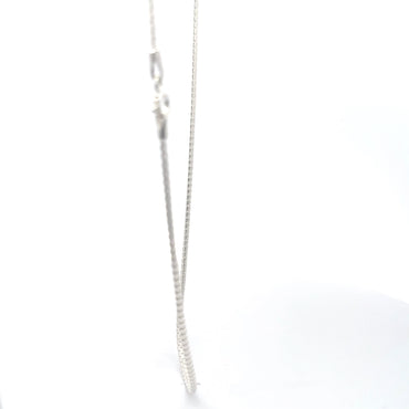 Halskette aus 925er Silber in Boxform