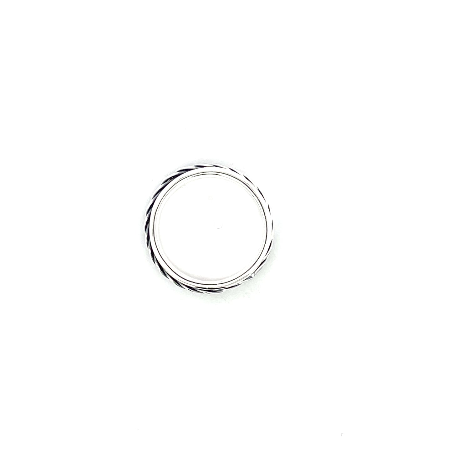 925 Silver Braided Band Ring –Handwoven Textured Statement Jewelry
