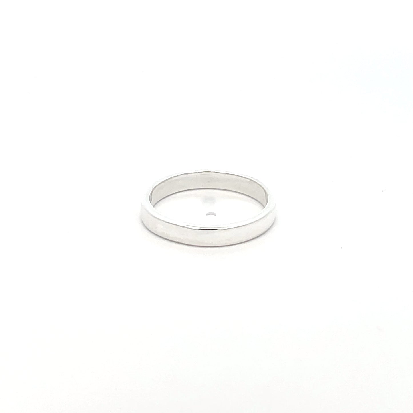 925 Silver Classic Band Ring – Timeless Simplicity