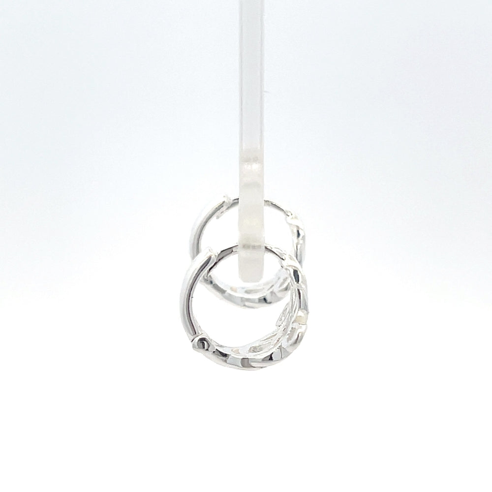 Ohrringe aus 925er Silber im Knoten-Design