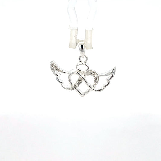 Engelsflügel-Anhänger aus 925er Silber – Symbol der Gnade