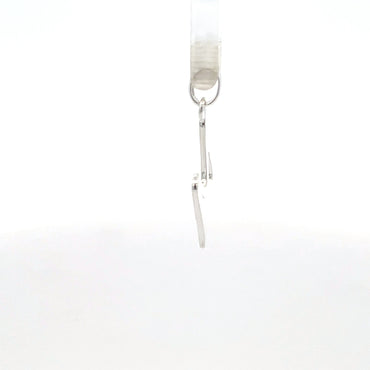 Alphabet-Anhänger aus 925er Silber – Buchstabe M