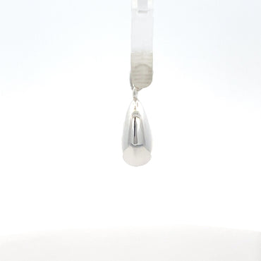 Tropfenförmiger Anhänger aus 925er Silber