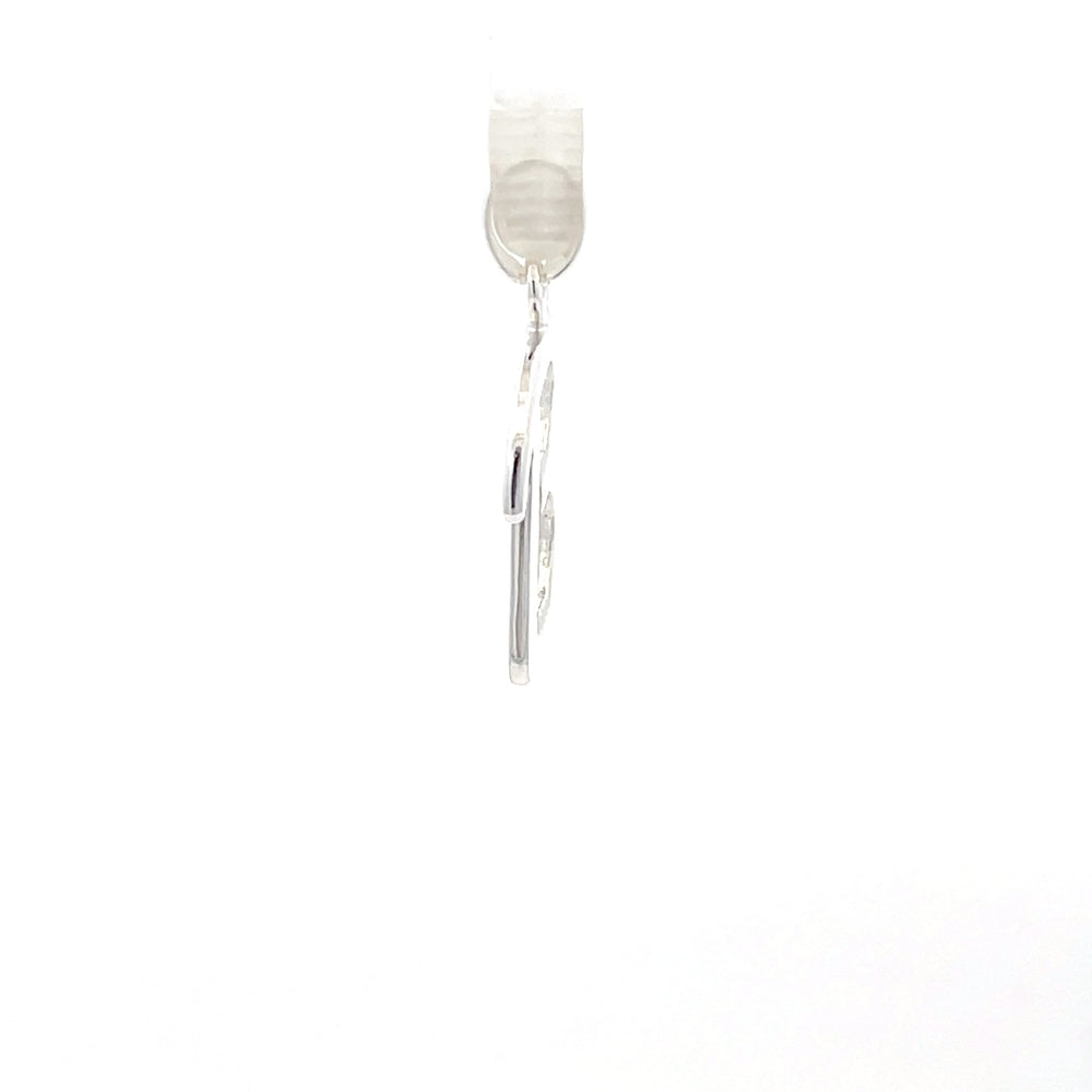 Anhänger aus 925er Silber mit dem Buchstaben „B“