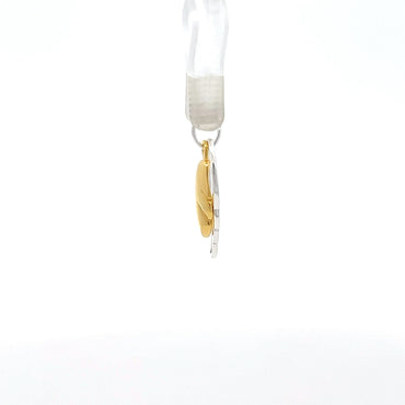 Engelsflügel-Anhänger aus 925er Sterlingsilber und vergoldet