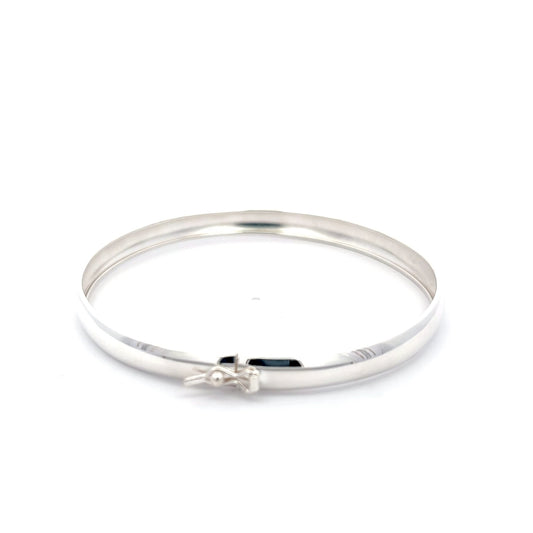925 Silver Polished Slip-On Bangle