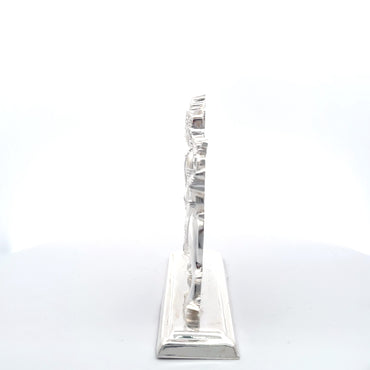 925 Silber Durga Idol auf Löwe