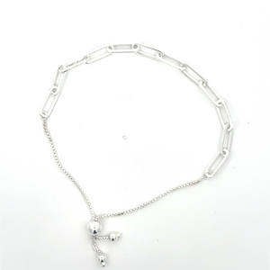 Verstellbares Paperclip-Armband 
