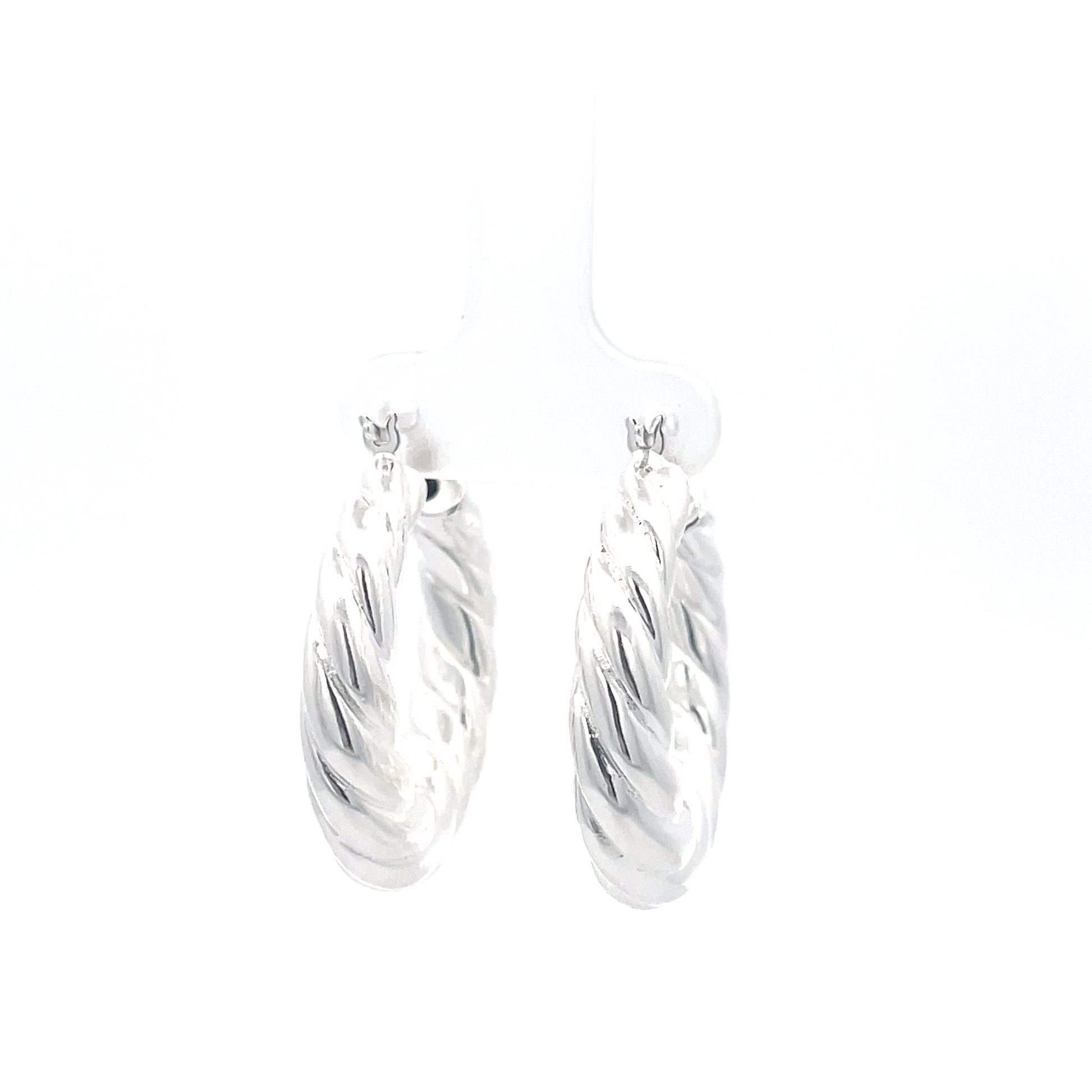Creole hoop earrings