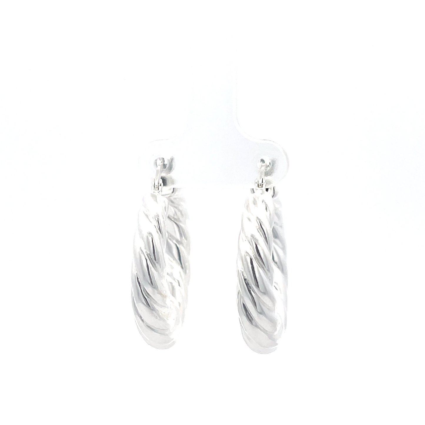 Creole hoop earrings