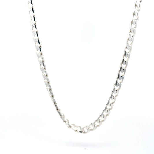 Cuban link chain 50cm thin