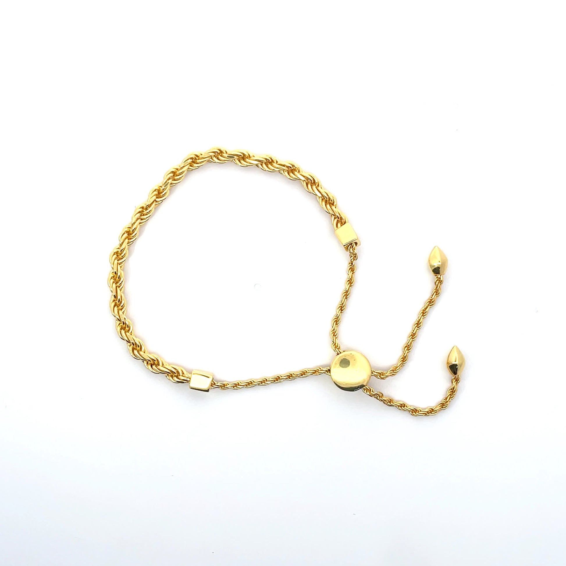 Gold Chain adjustable bracelet