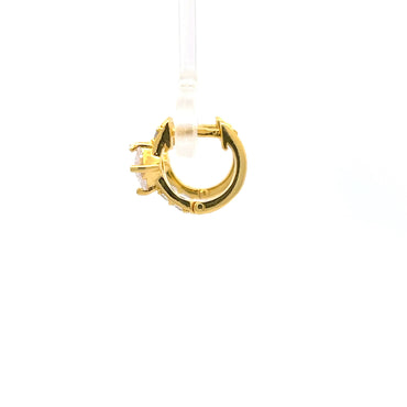 Cufflinks Huggie Hoop Earrings