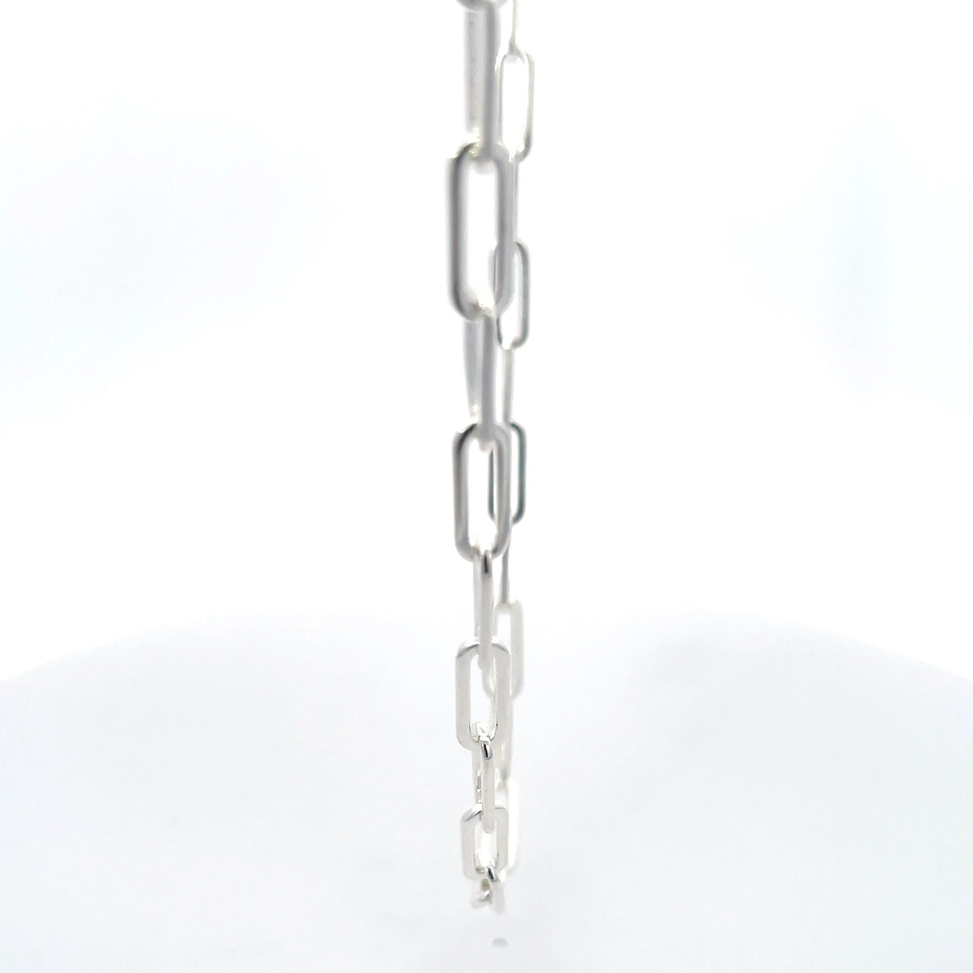 Italian Paperclip link chain necklace
