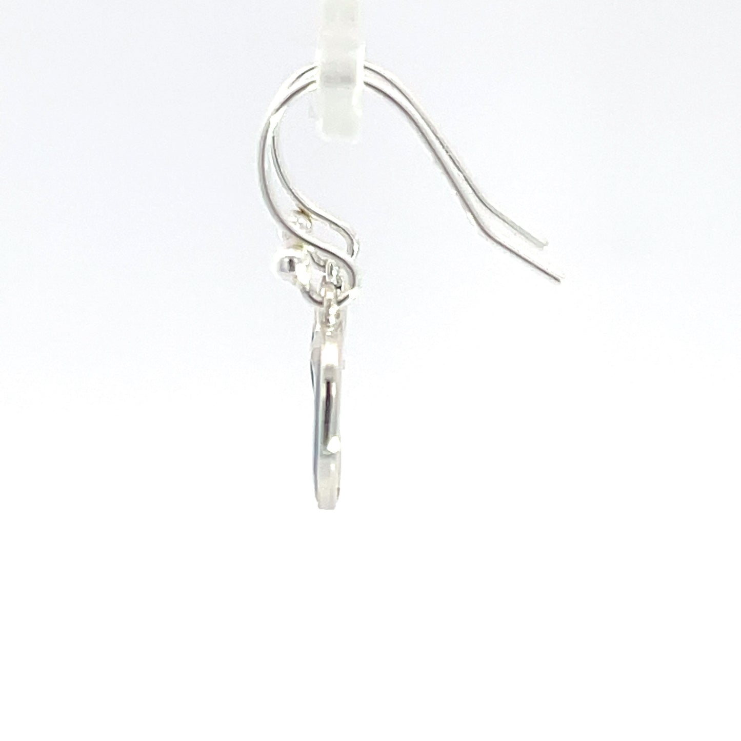 Ohrringe, Himmelsmond und Sterne, asymmetrisch, aus 925er Silber