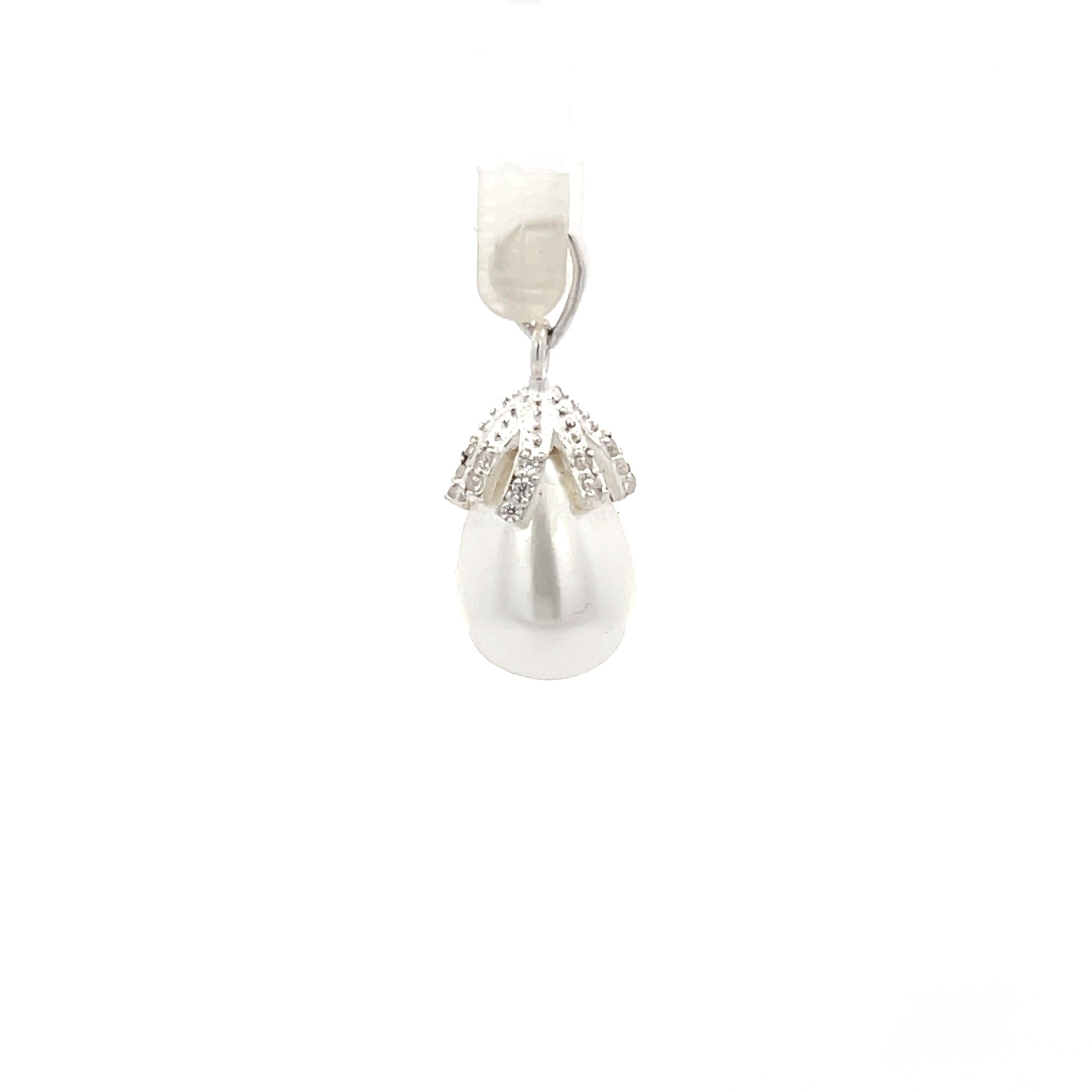 925 Silver Pearl Drop Pendant