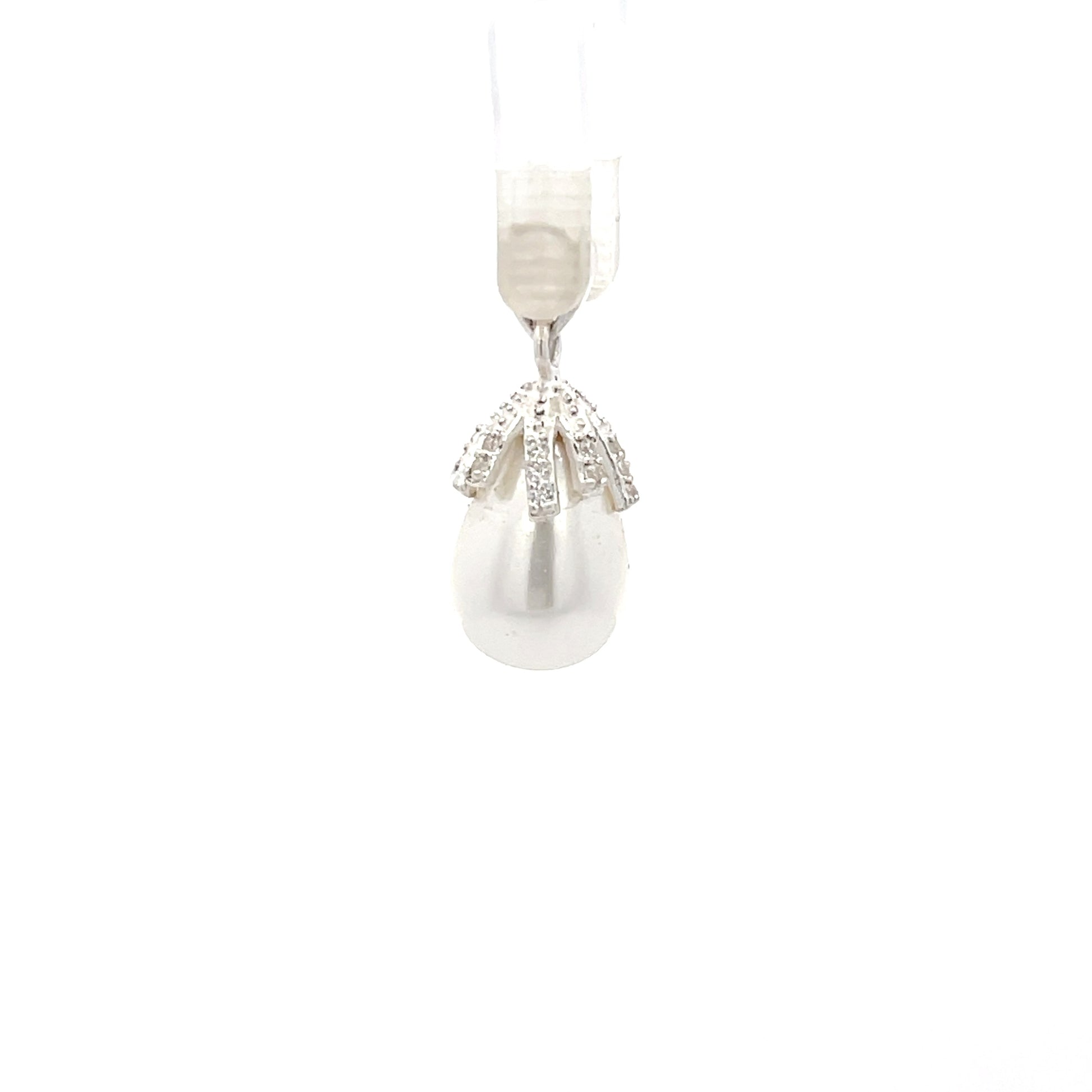 925 Silver Pearl Drop Pendant