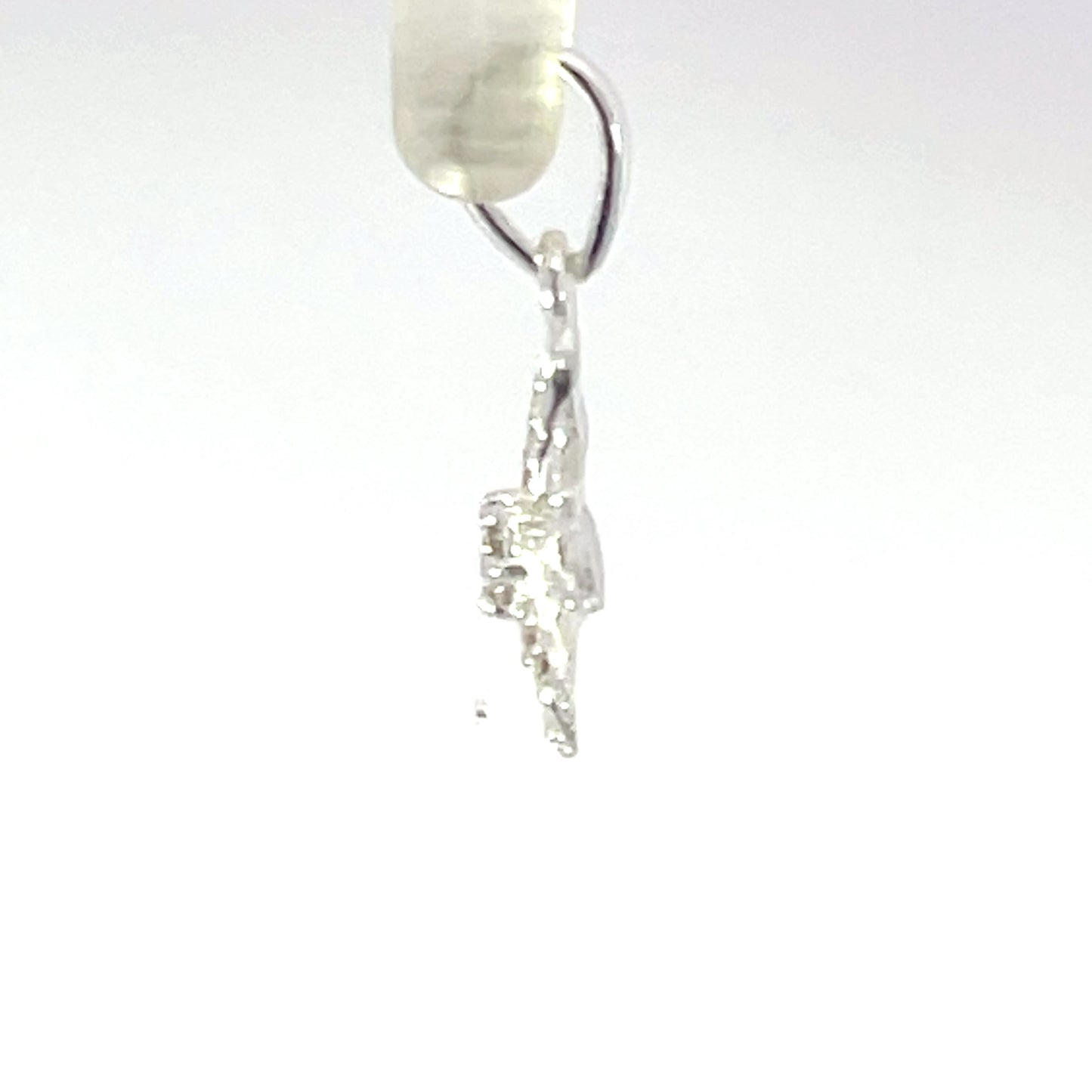 Halskette aus 925er Sterlingsilber mit Zirkonia-Sternenanhänger
