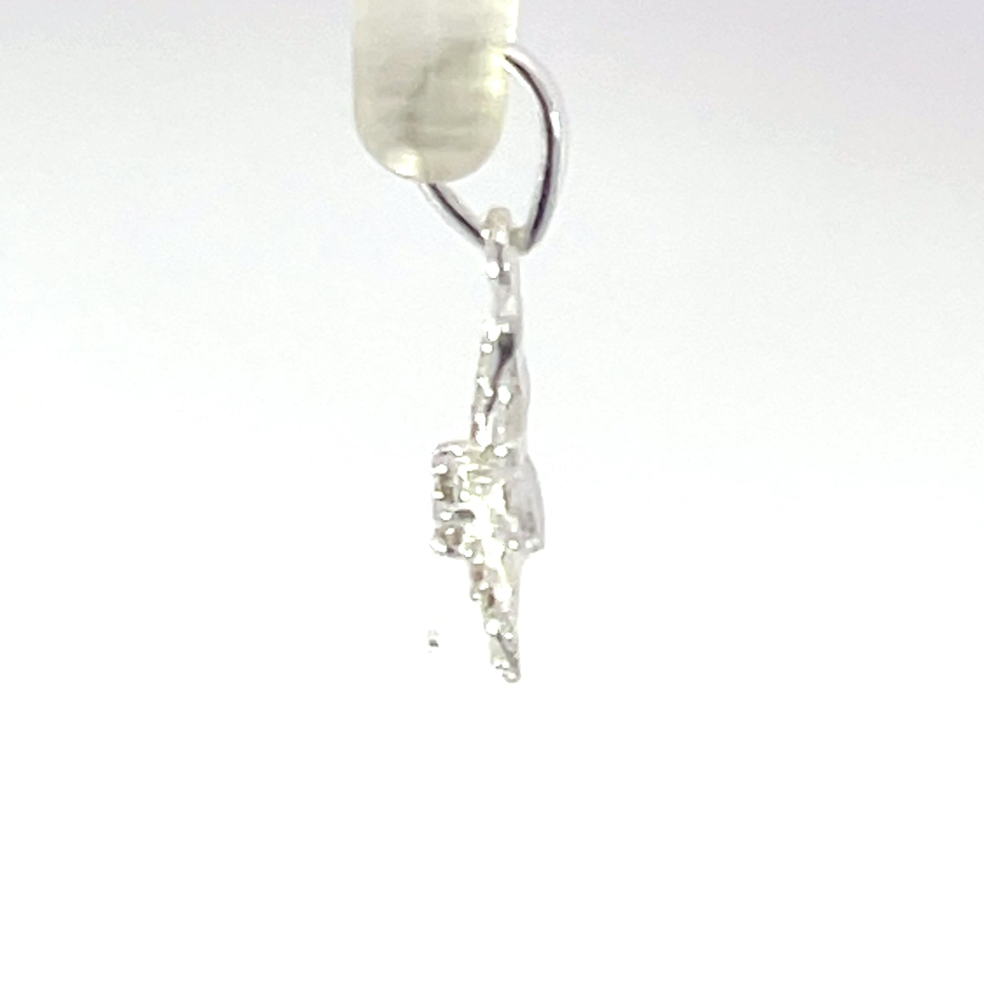 Halskette aus 925er Sterlingsilber mit Zirkonia-Sternenanhänger