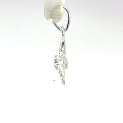Halskette aus 925er Sterlingsilber mit Zirkonia-Sternenanhänger