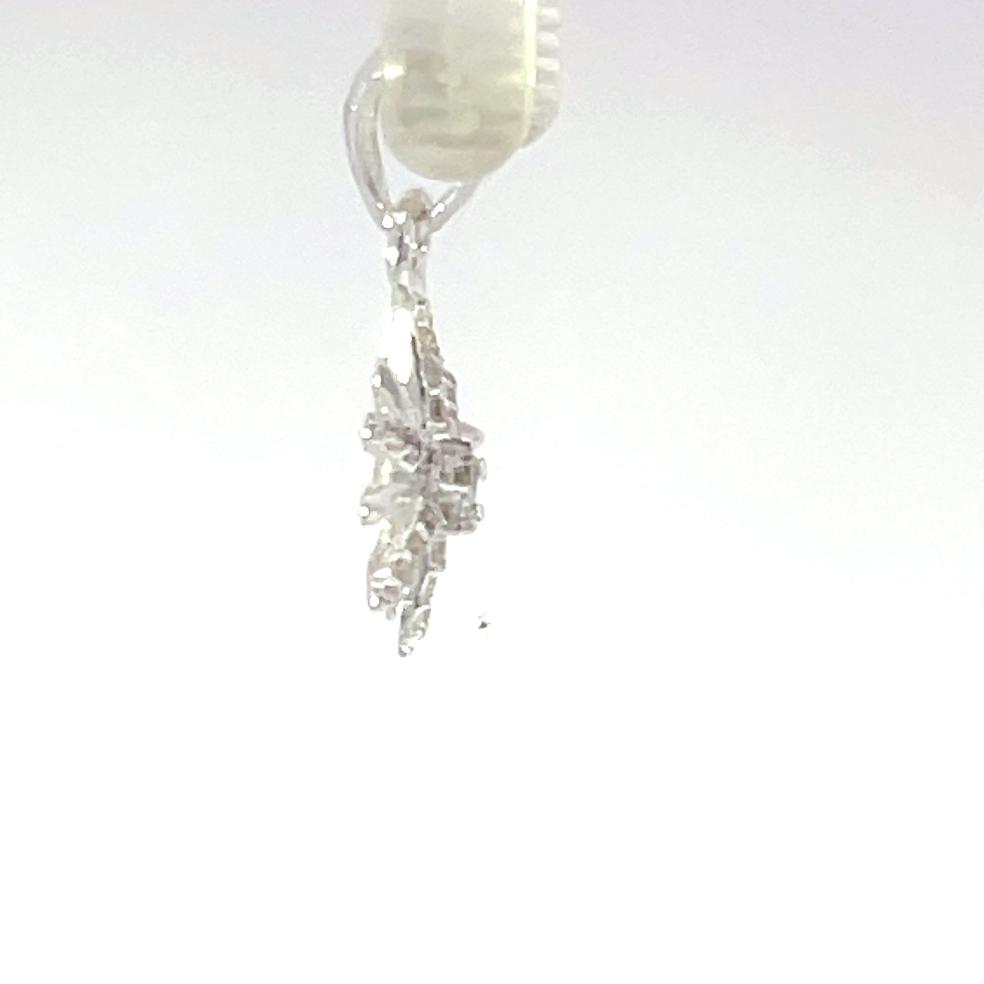 Halskette aus 925er Sterlingsilber mit Zirkonia-Sternenanhänger