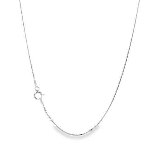 Silberseide Premium 925 Silberkette 40 cm