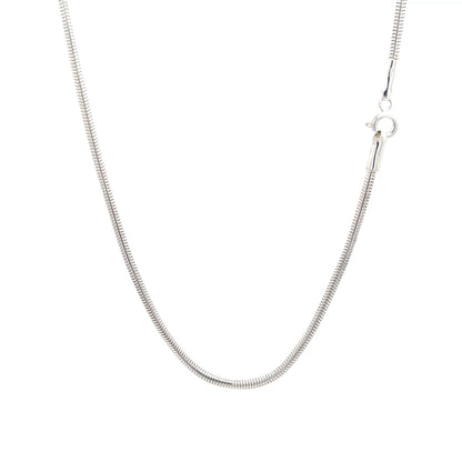925er Silber Halskette mit eleganter Gliederkette – Klassisches Finish 40 cm