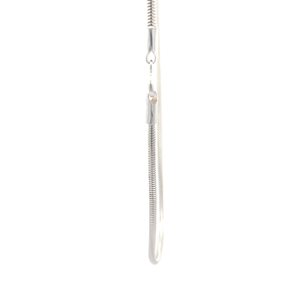 925er Silber Halskette mit eleganter Gliederkette – Klassisches Finish 40 cm