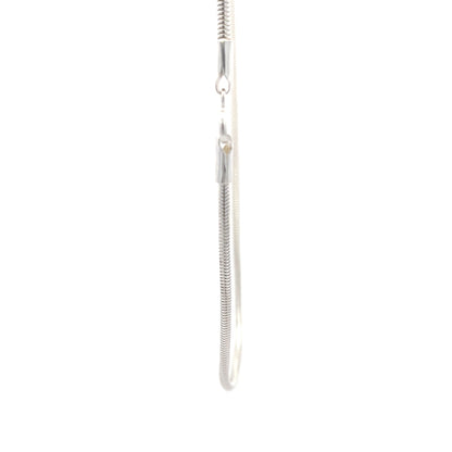 925er Silber Halskette mit eleganter Gliederkette – Klassisches Finish 40 cm