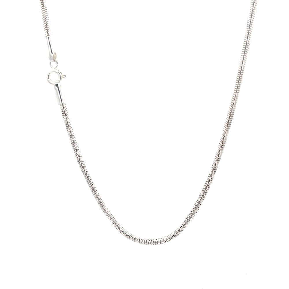925er Silber Halskette mit eleganter Gliederkette – Klassisches Finish 40 cm