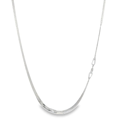 Ether Link 925 Silver Snake Chain 40 cm