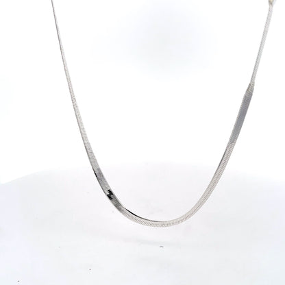 Ether Link 925 Silver Snake Chain 40 cm