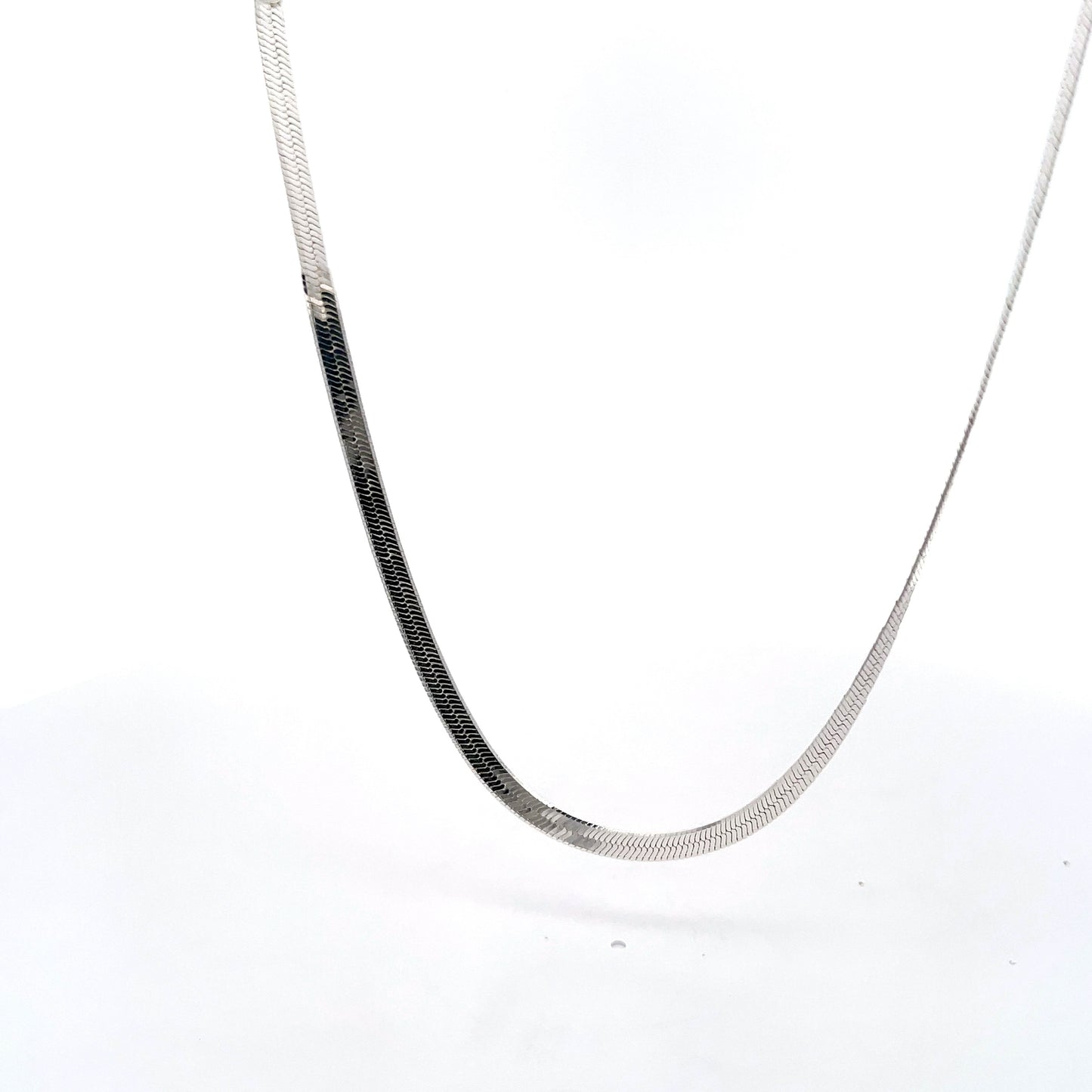 Ether Link 925 Silver Snake Chain 40 cm