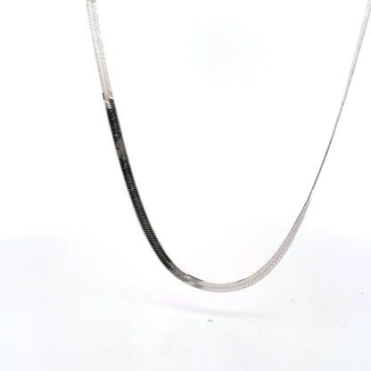 Ether Link 925 Silver Snake Chain 40 cm