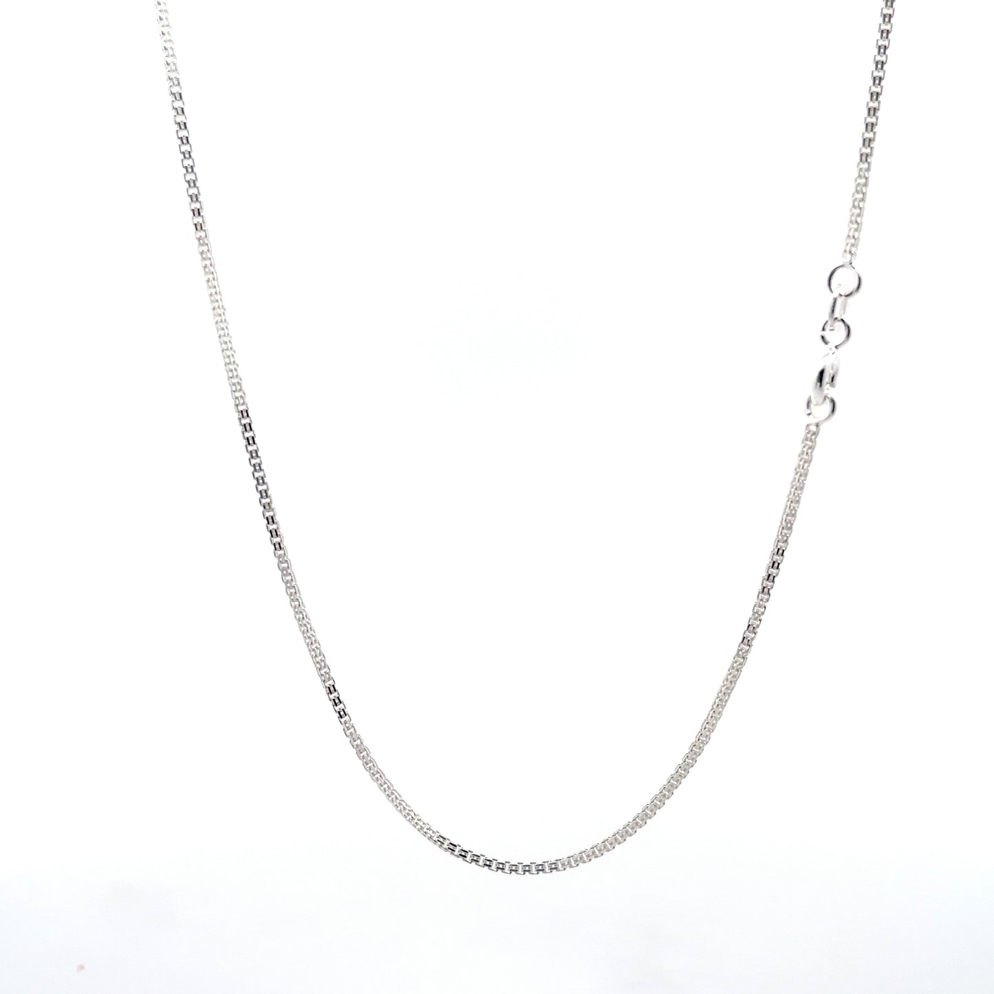 Aura Link 925 Silver Box Chain 45 cm