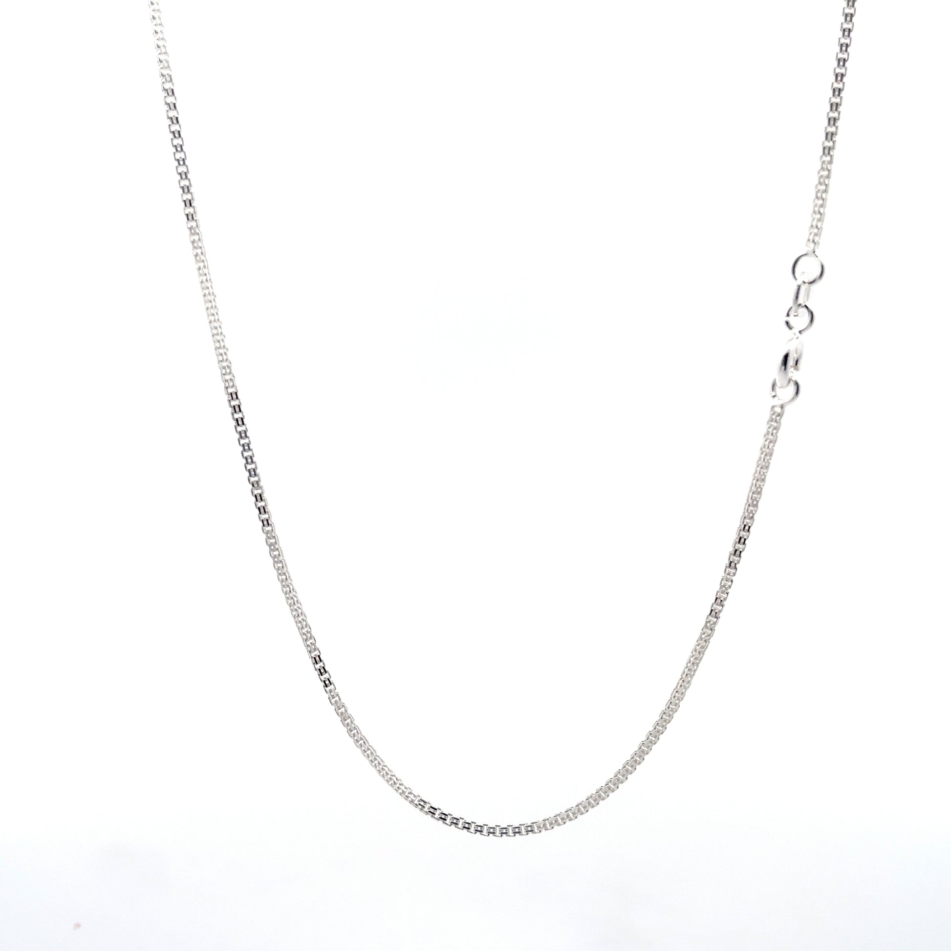 Aura Link 925 Silver Box Chain 45 cm