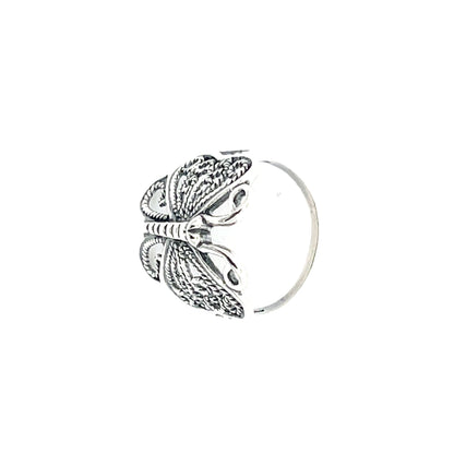 925 Silver Filigree Butterfly Statement Ring
