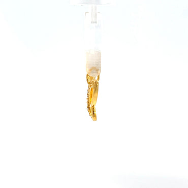 Schmetterlingsanhänger aus 925er Sterlingsilber mit 14-karätiger Vergoldung