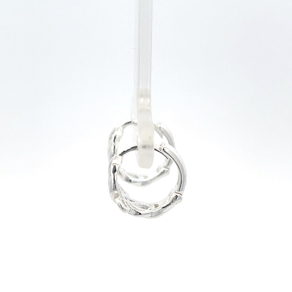 Ohrringe aus 925er Silber im Knoten-Design