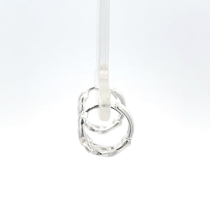 Ohrringe aus 925er Silber im Knoten-Design