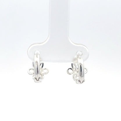 Ohrringe aus 925er Silber im Knoten-Design