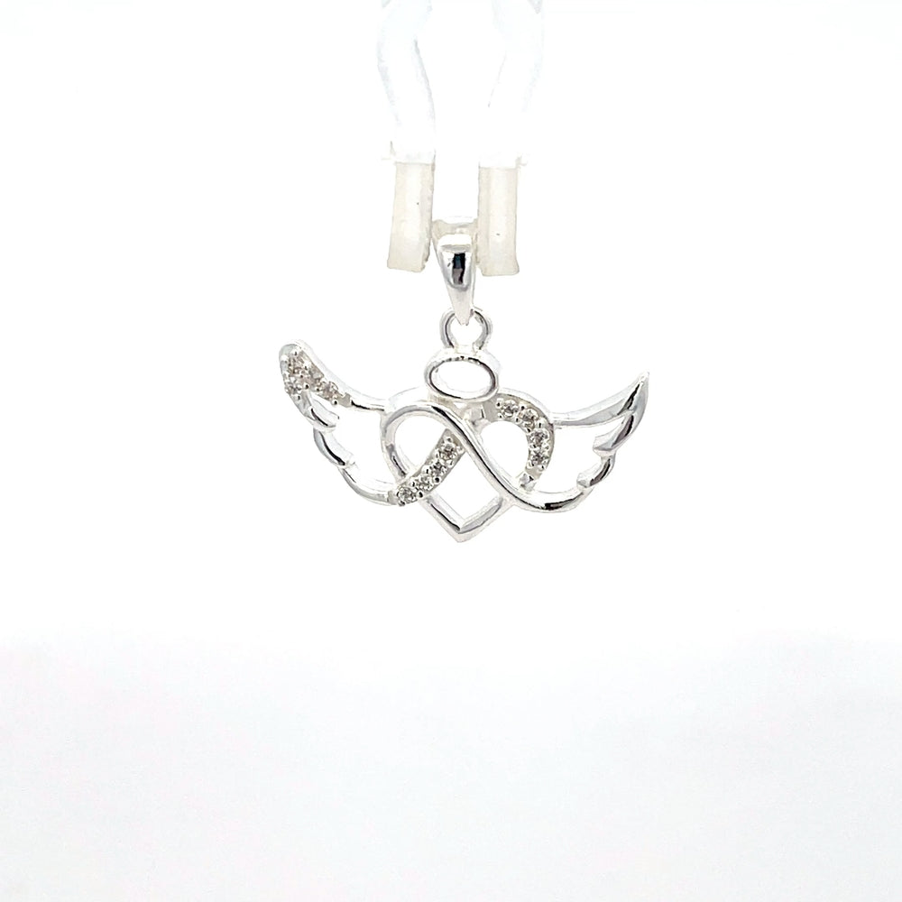 Engelsflügel-Anhänger aus 925er Silber – Symbol der Gnade