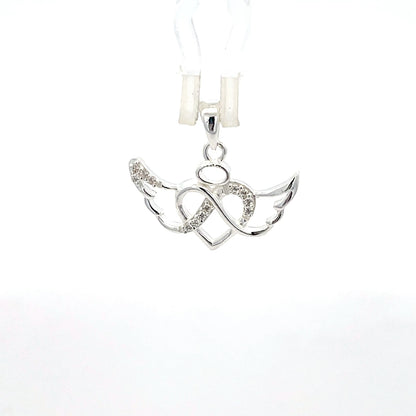 Engelsflügel-Anhänger aus 925er Silber – Symbol der Gnade