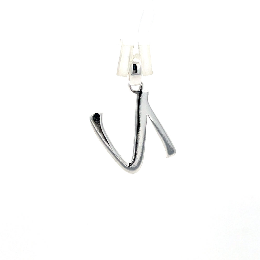 Alphabet-Anhänger aus 925er Silber – Buchstabe N