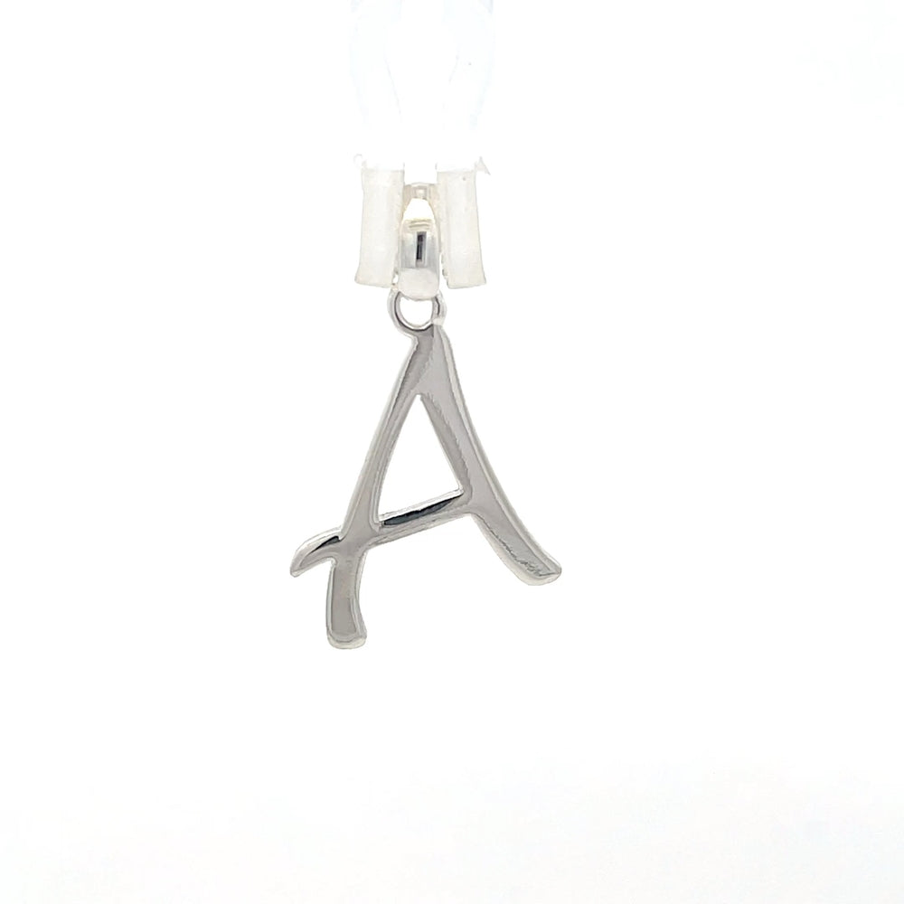 Alphabet-Anhänger aus 925er Silber – Buchstabe A