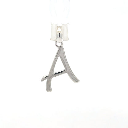 Alphabet-Anhänger aus 925er Silber – Buchstabe A