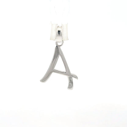 Alphabet-Anhänger aus 925er Silber – Buchstabe A